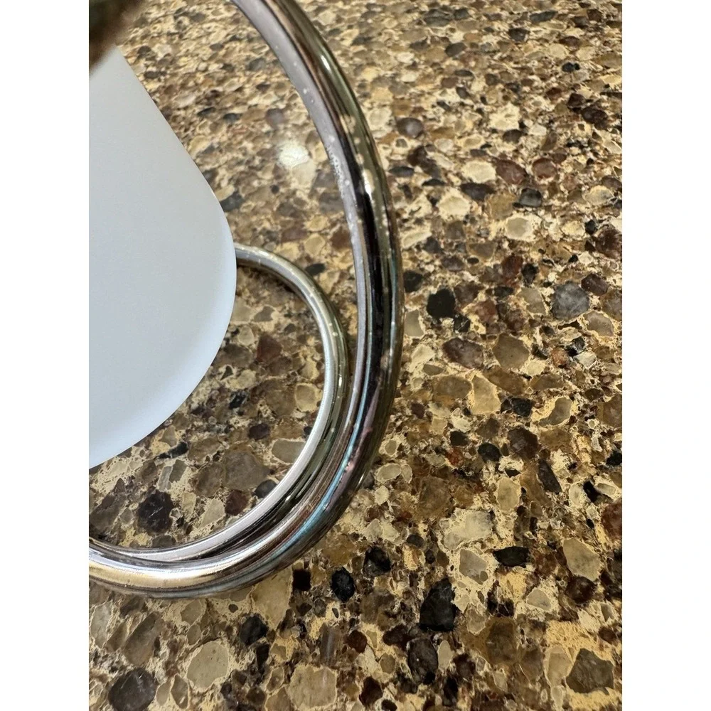 PartyLite Silver Plated Interlocking Gemini Candle Holders P7207 - Picture 6 of 12